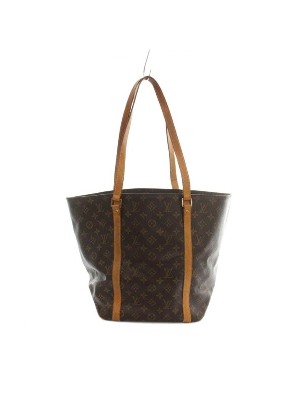 Louis Vuitton Sac Shopping Tote Bag Monogram Brown